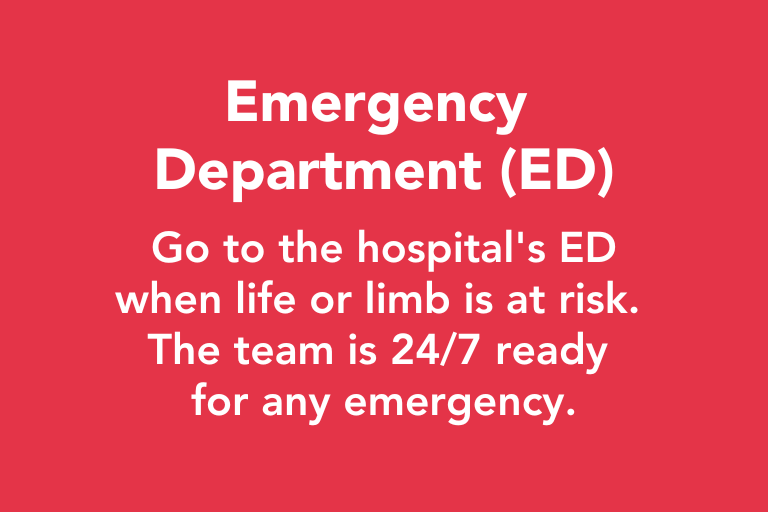 Accident & Emergency (A&E)